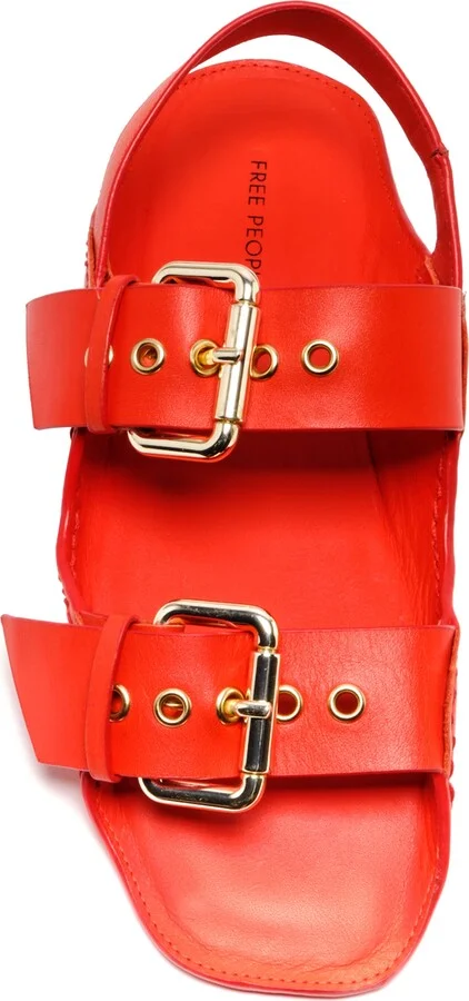 Blossom Buckle Flat Sandal - Image 11