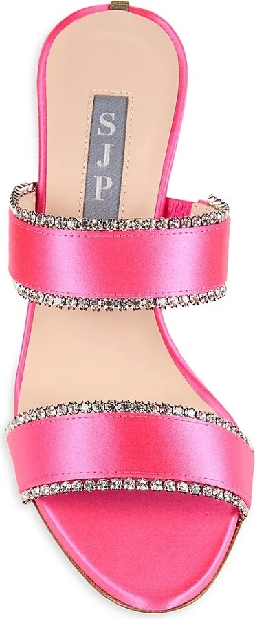 Blossom Rhinestone Heel Sandals - Image 5