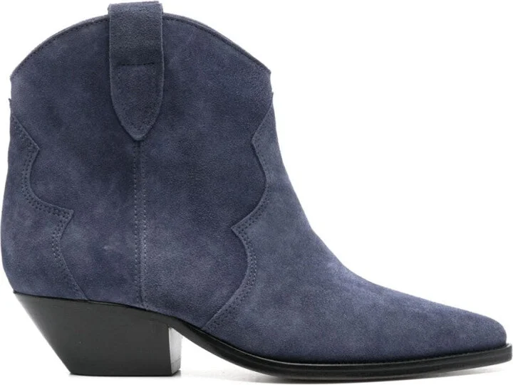 Blue 45Mm Dewina Ankle Boots