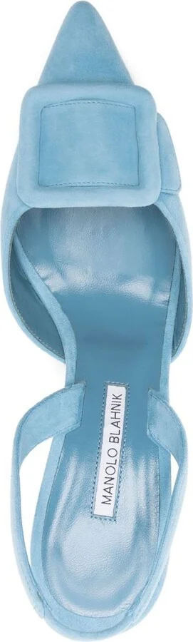 Blue 70mm Maysli Pumps - Image 4