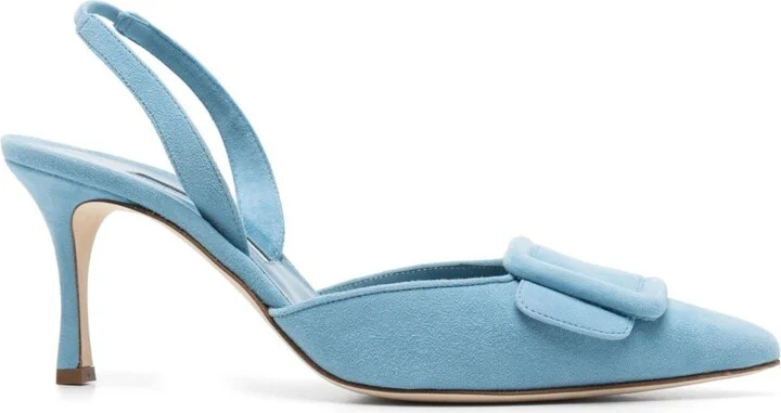Blue 70mm Maysli Pumps