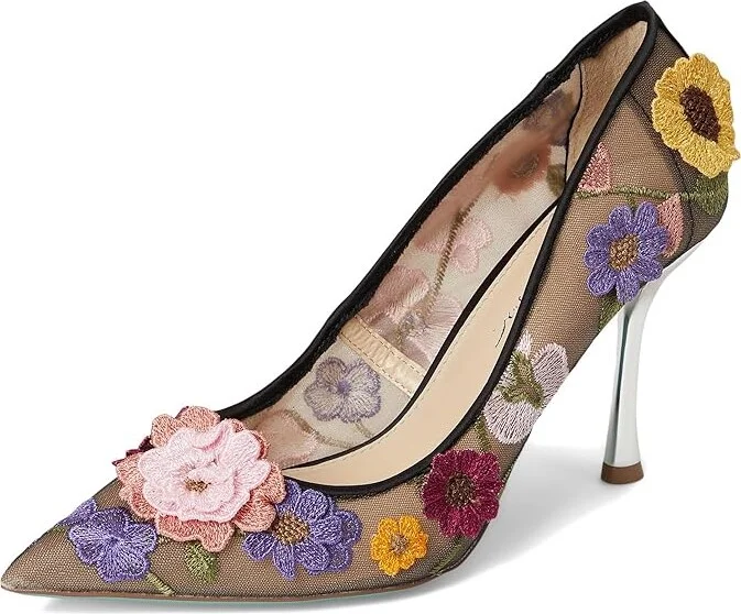 Blue by Betsey Johnson Aimey High Women's Heels Ivory : 6.5 M, Leather/Rubber - Image 11