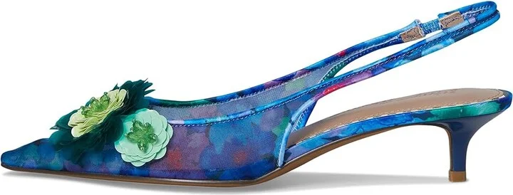 Blue by Betsey Johnson Audree Women's Shoes Blue Floral : 9.5 M, Synthetic - Image 6