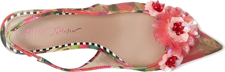 Blue by Betsey Johnson Audree Women's Shoes Blue Floral : 9.5 M, Synthetic - Image 8