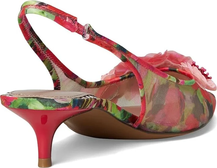 Blue by Betsey Johnson Audree Women's Shoes Blue Floral : 9.5 M, Synthetic - Image 10