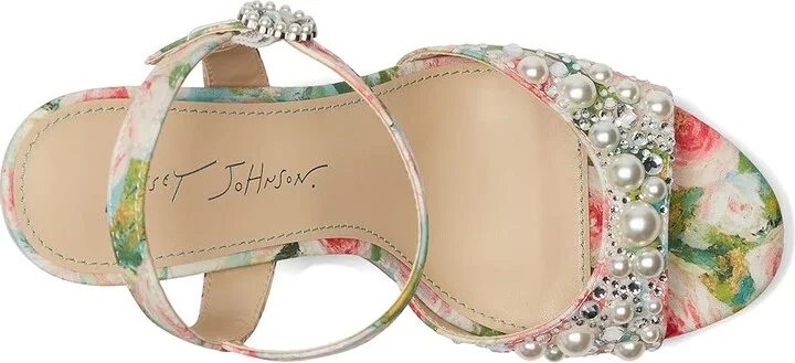 Blue by Betsey Johnson Avian Women's Wedge Shoes Rose : 8 M, Synthetic - Image 2