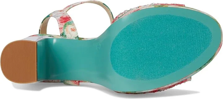 Blue by Betsey Johnson Avian Women's Wedge Shoes Rose : 8 M, Synthetic - Image 3