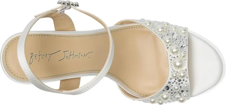 Blue by Betsey Johnson Avian Women's Wedge Shoes Rose : 8 M, Synthetic - Image 8