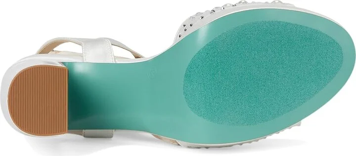 Blue by Betsey Johnson Avian Women's Wedge Shoes Rose : 8 M, Synthetic - Image 9