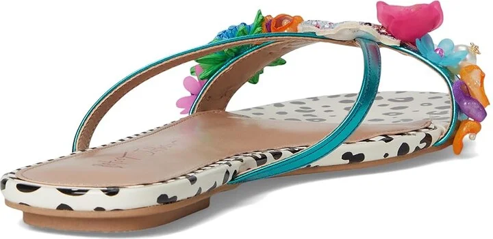 Blue by Betsey Johnson Avin Women's Wedge Shoes Teal : 7.5 M, Synthetic - Image 4