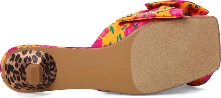 Blue by Betsey Johnson Aylah Women's Sandals Orange Floral : 6 M, Synthetic - Image 3