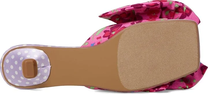 Blue by Betsey Johnson Aylah Women's Sandals Pink Floral : 7.5 M, Synthetic - Image 3