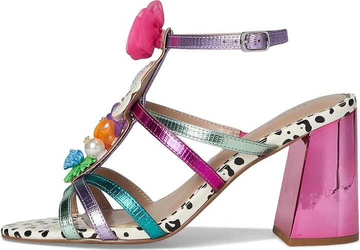 Blue by Betsey Johnson Azallia Women's Wedge Shoes Pink : 6.5 M, Faux Leather - Image 6