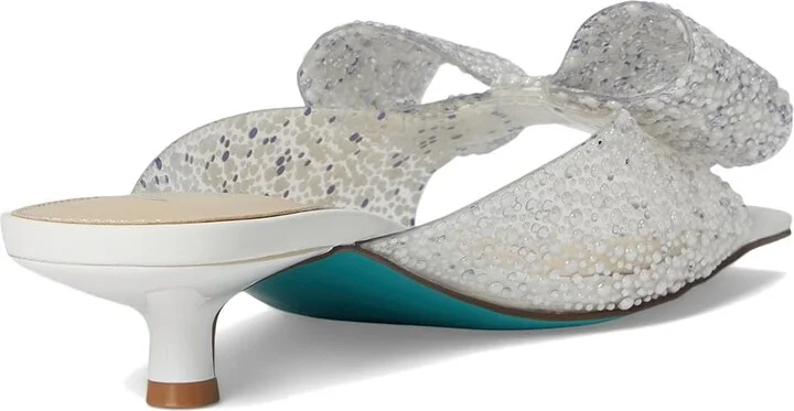 Blue by Betsey Johnson Babe Women's Slippers Pearl : 8.5 M, Synthetic - Image 4