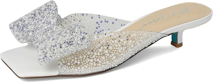 Blue by Betsey Johnson Babe Women's Slippers Pearl : 8.5 M, Synthetic - Image 5