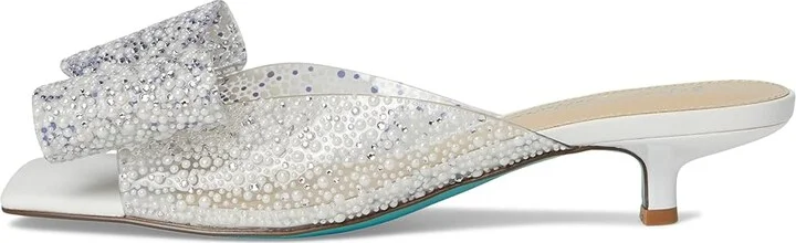 Blue by Betsey Johnson Babe Women's Slippers Pearl : 8.5 M, Synthetic - Image 6