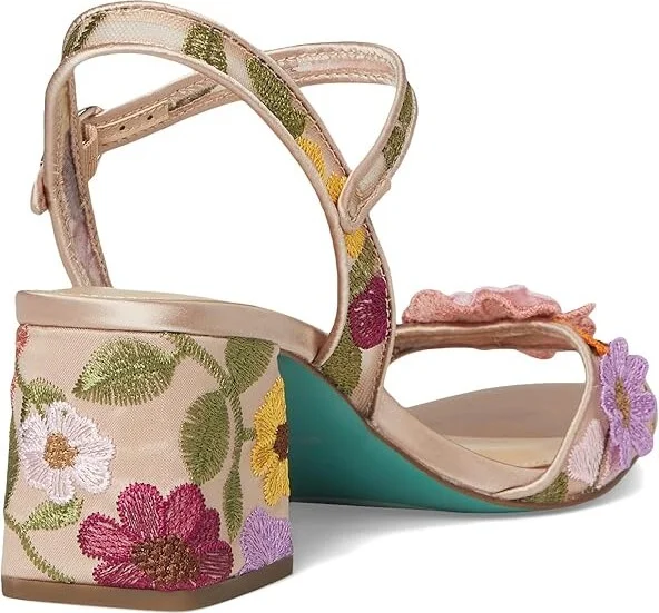 Blue by Betsey Johnson Blare Women's Wedge Shoes Nude : 7.5 M, Synthetic - Image 4