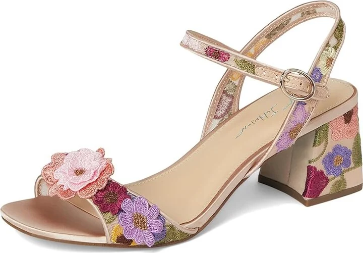 Blue by Betsey Johnson Blare Women's Wedge Shoes Nude : 7.5 M, Synthetic - Image 5