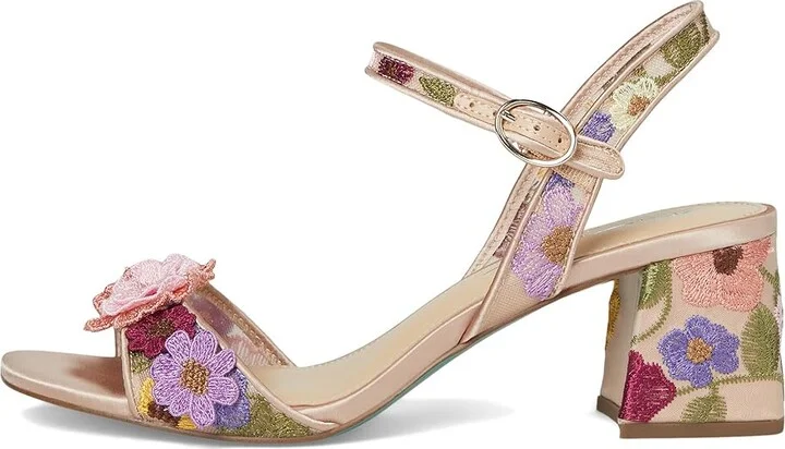 Blue by Betsey Johnson Blare Women's Wedge Shoes Nude : 7.5 M, Synthetic - Image 6