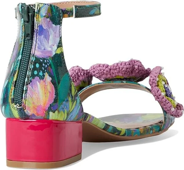 Blue by Betsey Johnson Brandee Women's Sandals Bright : 8 M, Leather/Rubber - Image 4
