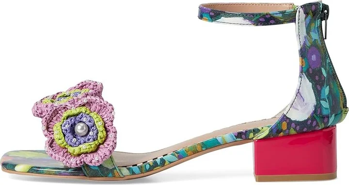 Blue by Betsey Johnson Brandee Women's Sandals Bright : 8 M, Leather/Rubber - Image 6