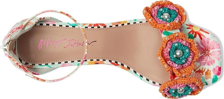 Blue by Betsey Johnson Brandee Women's Sandals Bright : 8 M, Leather/Rubber - Image 8