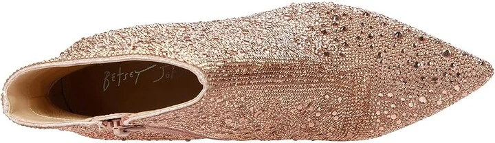 Blue by Betsey Johnson Cady Dress Bootie Women's Boots Blush : 11 M, Textile - Image 2