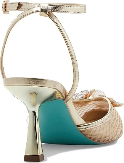 Blue by Betsey Johnson Carli High Women's Heels Gold : 6.5 M, Leather/Rubber - Image 4