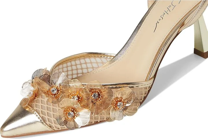 Blue by Betsey Johnson Carli High Women's Heels Gold : 6.5 M, Leather/Rubber - Image 7