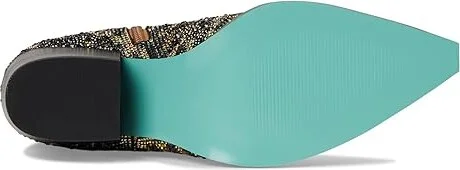Blue by Betsey Johnson Cash Women's Boots Leopard : 9.5 M, Rubber/Synthetic - Image 3