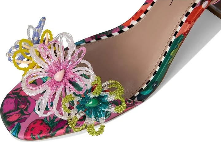 Blue by Betsey Johnson Cinthia Women's Wedge Shoes Berry : 8 M, Rubber - Image 7