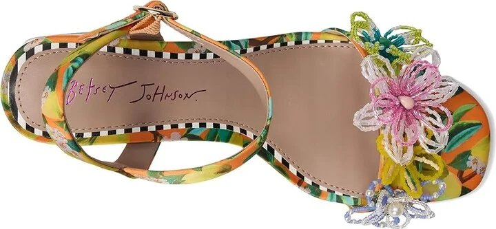 Blue by Betsey Johnson Cinthia Women's Wedge Shoes Berry : 8 M, Rubber - Image 8