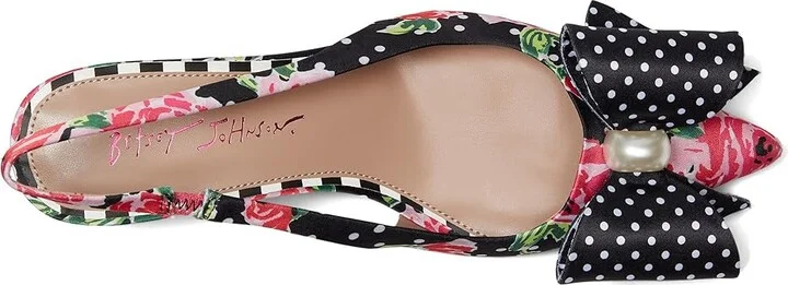 Blue by Betsey Johnson Claira Women's Shoes Rose Dot Floral : 7.5 M, Synthetic - Image 2