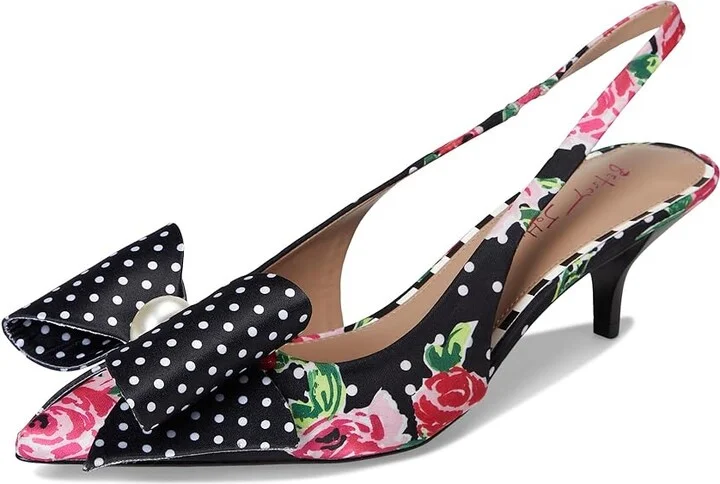 Blue by Betsey Johnson Claira Women's Shoes Rose Dot Floral : 7.5 M, Synthetic - Image 5