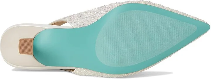 Blue by Betsey Johnson Clark Women's Shoes Ivory : 5 M, Synthetic - Image 3