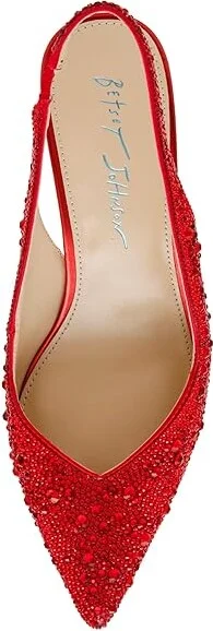 Blue by Betsey Johnson Clark Women's Shoes Light Gold : 5 M, Synthetic - Image 11