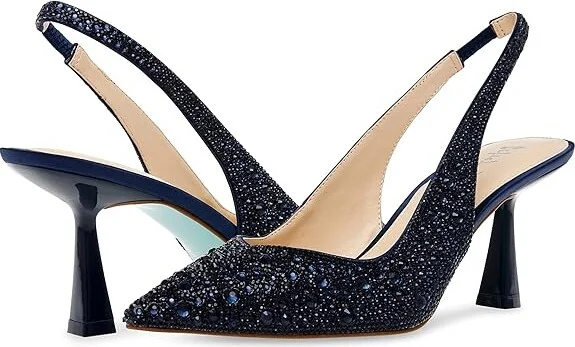 Blue by Betsey Johnson Clark Women's Shoes Navy : 5 M, Synthetic