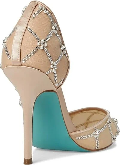 Blue by Betsey Johnson Cruze High Women's Heels Nude : 10 M, Rubber/Synthetic - Image 4