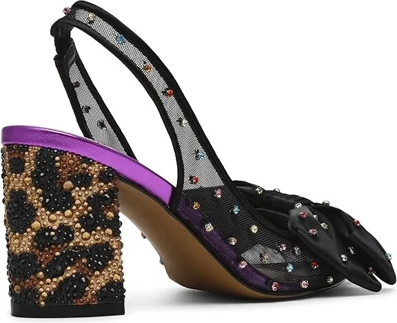Blue by Betsey Johnson Dafney High Women's Heels Leopard : 6 M, Leather/Rubber - Image 4