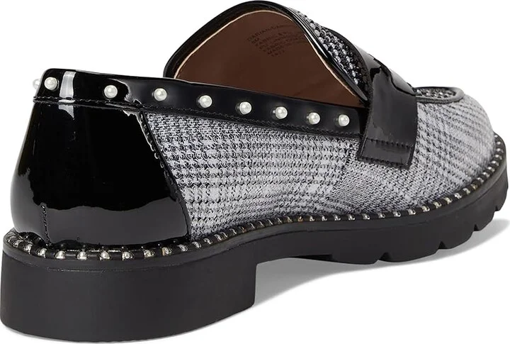 Blue by Betsey Johnson Darian Women's Flat Shoes Black/White Plaid : 8.5 M - Image 4