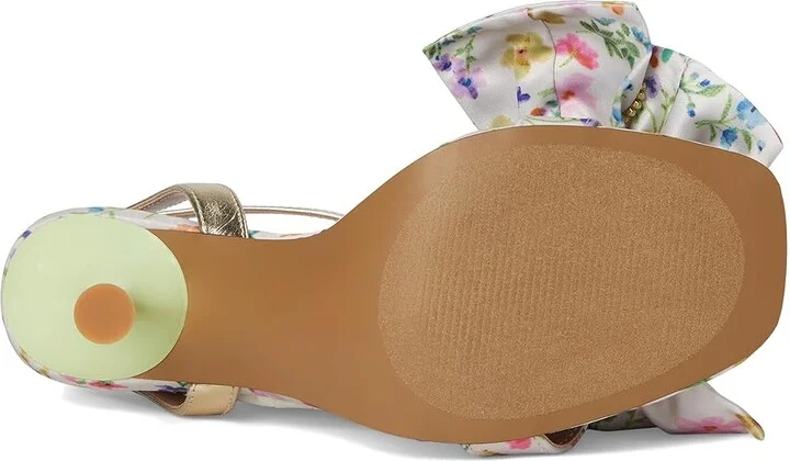 Blue by Betsey Johnson Denly Women's Wedge Shoes Natural Ditsy : 8.5 M, Leather - Image 3
