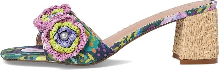 Blue by Betsey Johnson Dietrich Women's Wedge Shoes Bright/Multi : 8.5 M, Faux Leather - Image 6