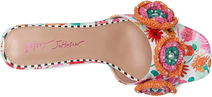 Blue by Betsey Johnson Dietrich Women's Wedge Shoes Bright/Multi : 8.5 M, Faux Leather - Image 8