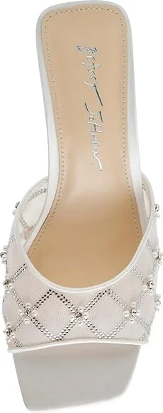 Blue by Betsey Johnson Emm Women's Sandals Ivory : 8 M, Rubber - Image 2