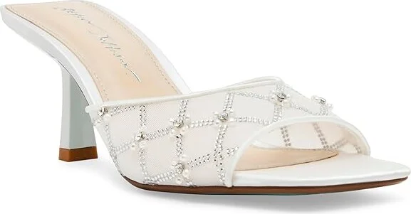 Blue by Betsey Johnson Emm Women's Sandals Ivory : 8 M, Rubber - Image 5