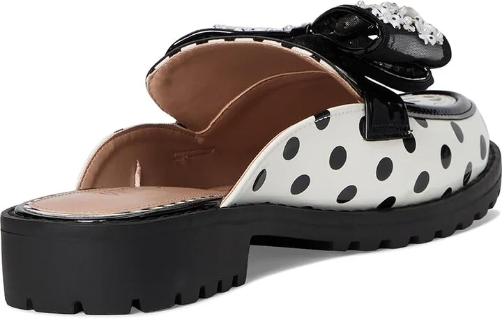Blue by Betsey Johnson Evaline Women's Dress Flat Shoes Polka Dot : 6.5 M, Polyester - Image 4