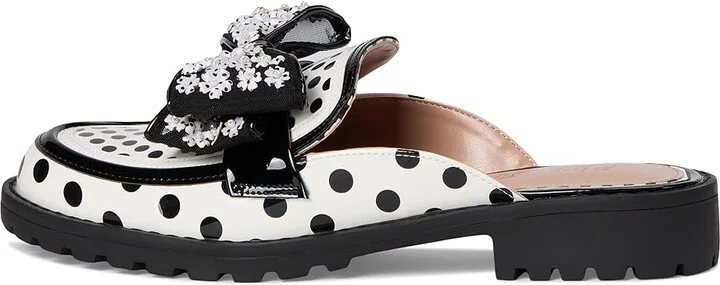 Blue by Betsey Johnson Evaline Women's Dress Flat Shoes Polka Dot : 6.5 M, Polyester - Image 6
