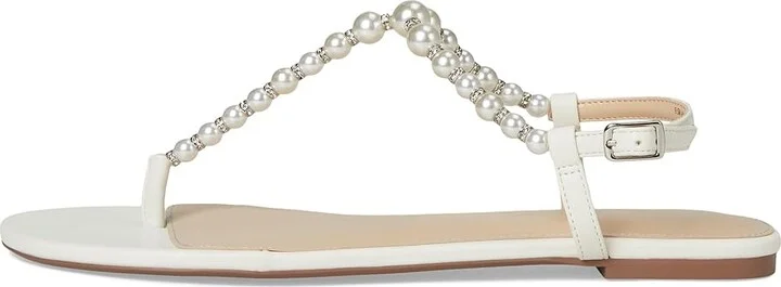 Blue by Betsey Johnson Gal Women's Wedge Shoes Ivory : 8.5 M, Faux Leather - Image 6