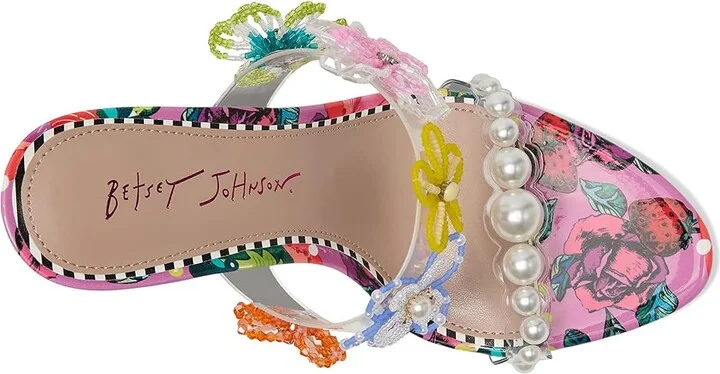Blue by Betsey Johnson Goldiee Women's Wedge Shoes Yellow : 7.5 M, Faux Leather - Image 8