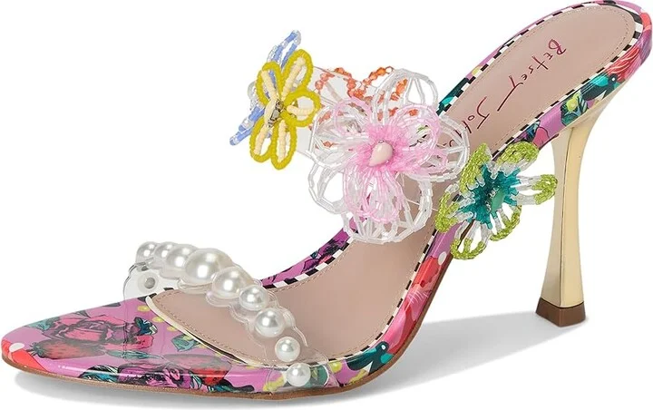 Blue by Betsey Johnson Goldiee Women's Wedge Shoes Yellow : 7.5 M, Faux Leather - Image 11